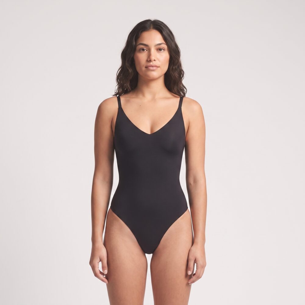 The Sculpt Bodysuit in Black